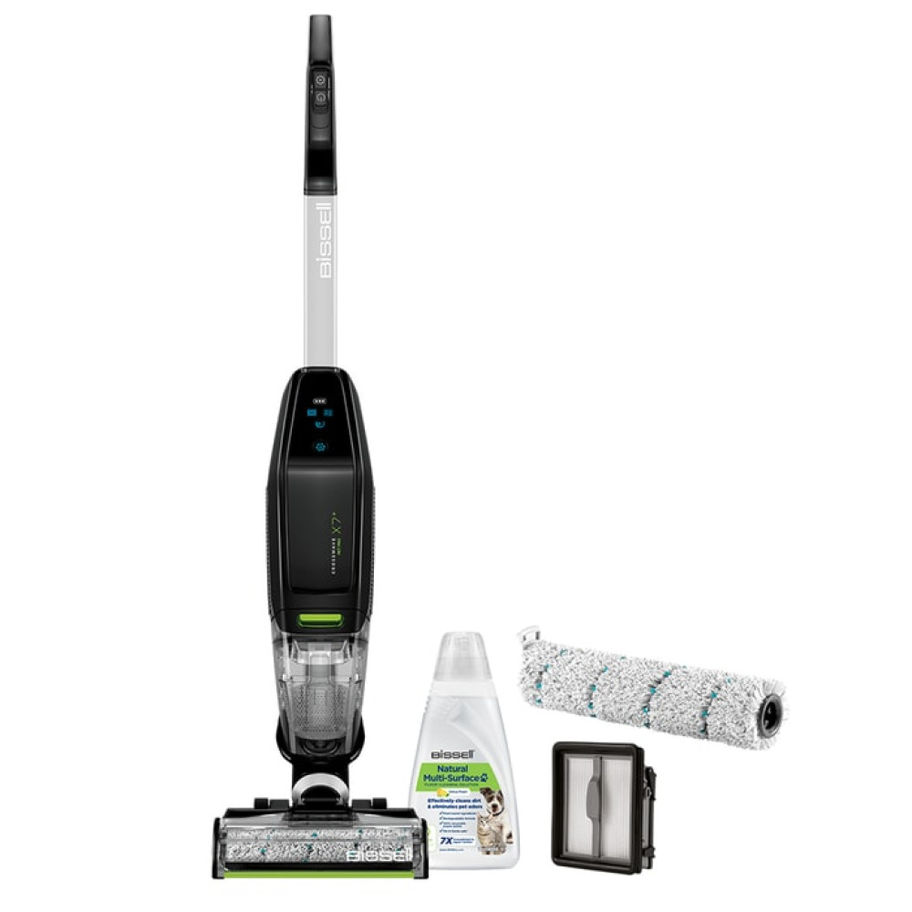 مكنسة وغسالة أرضيات لاسلكية ‎Bissell Crosswave X7 Plus Pet Pro 3400N‎ – ضمان سنتين من الوكيل الرسمي ‎Hamilton‎