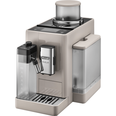  ماكينة قهوة إسبريسو أوتوماتيكية Delonghi Rivelia EXAM440.55.BG – بلون الكريم، ضمان سنتين من الوكيل الرسمي 