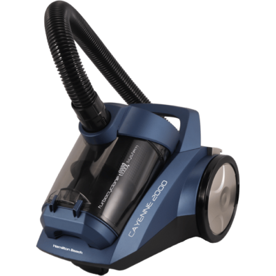 Hamilton Beach 14324-IS Q2 Cyclone Vacuum – Metallic Blue (2-Year Official Warranty)