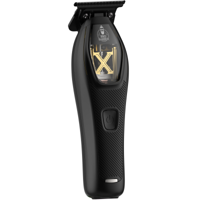 برو باربر ماكينة قص شعر احترافية قابلة للشحن Trimmer ZX-02 – بتشطيب أسود مع ذهبي، مع ضمان من المستورد الرسمي.