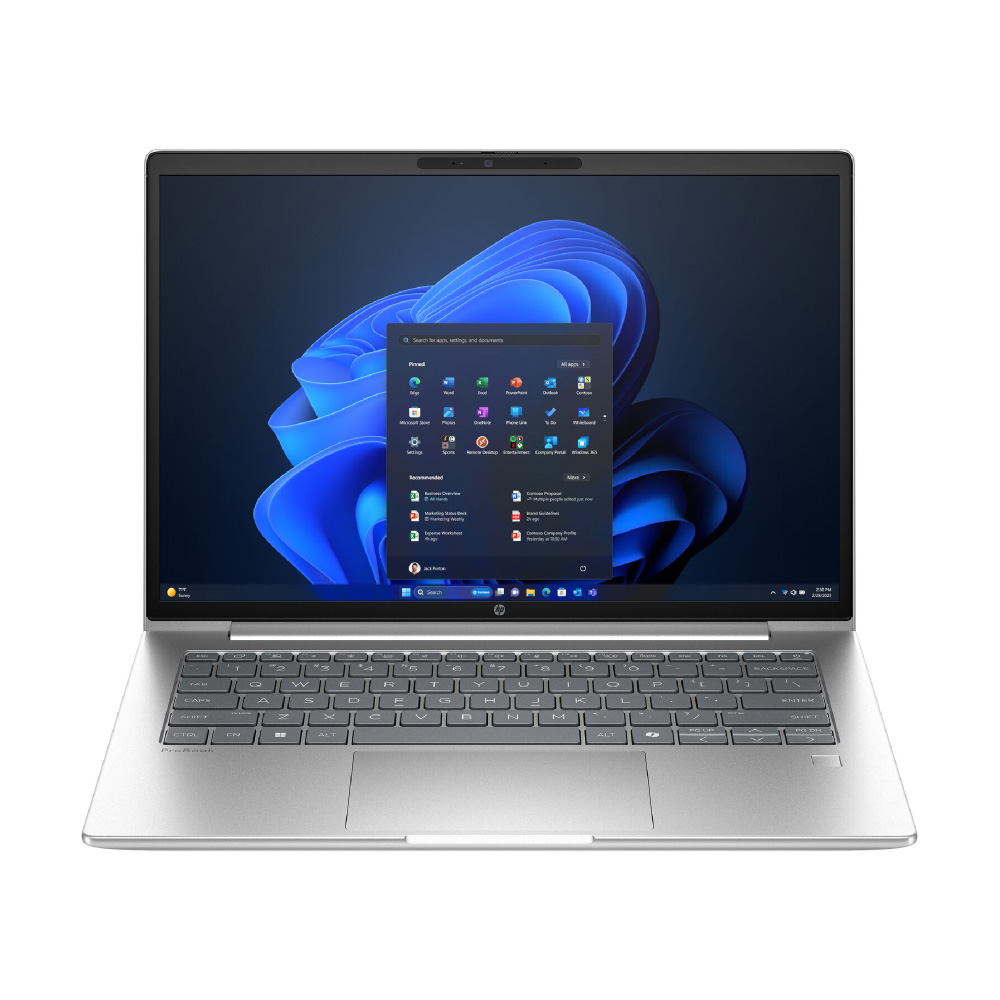 اتش بي لاب توب 16 بوصة، Ultra 7 255U، رام 16 جيجابايت، 512 جيجابايت SSD، ProBook 4 G1i، ألومنيوم فضي بيك