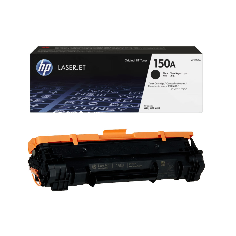  اتش بي خرطوشة حبر مسحوق 150A لون أسود لطابعة LaserJet MFP M141w / M111A 