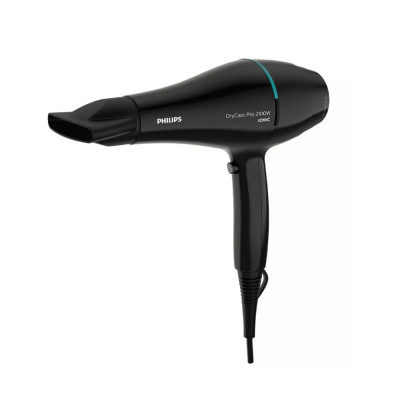 Philips Hair Dryer 2100W With Ionic Technology, 2 Speed Settings, Black Color.