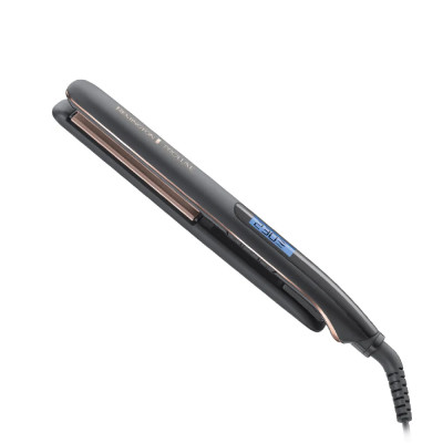 Remington Hair Straightener with Wide Plates Advanced Ceramic, Temperature 230°C, Black .