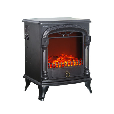 Trust Electric Heater Fireplace 2000W, Black