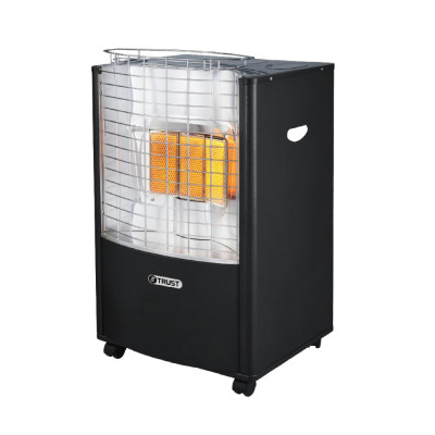 Trust Heater Gas 3 Plates Black