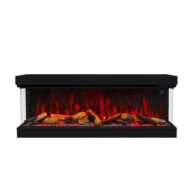 Trust Electric Fireplace Heater 3D 2000W 125cm, Black.