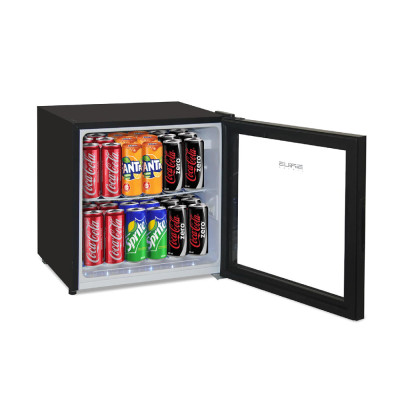 Sirius Living Refrigerator Mini Bar Capacity 50 Ltr, Black/Transparent