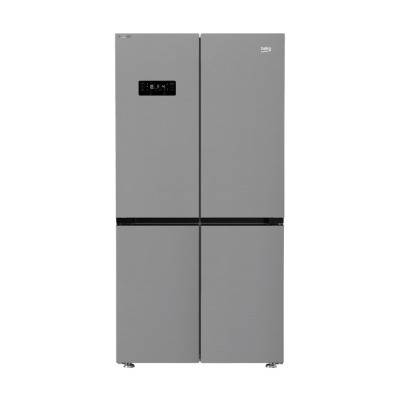 Beko Refrigerator 4 Door Capacity 580 Ltr, Inverter Compressor Save Energy, Stainless Steel