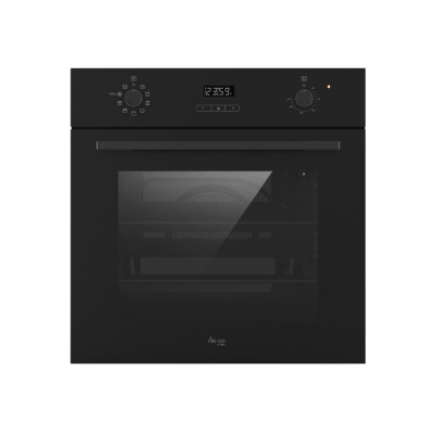 Firegas Hi-Tech Oven Built-in Electric, 60 Cm, 67 Liter Capacity, 9 Programs, 3200 Watts, Black Glass.