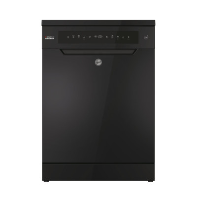 Hoover Dishwasher 8 Programs, 16 Place Setting, 2 Racks, Black.