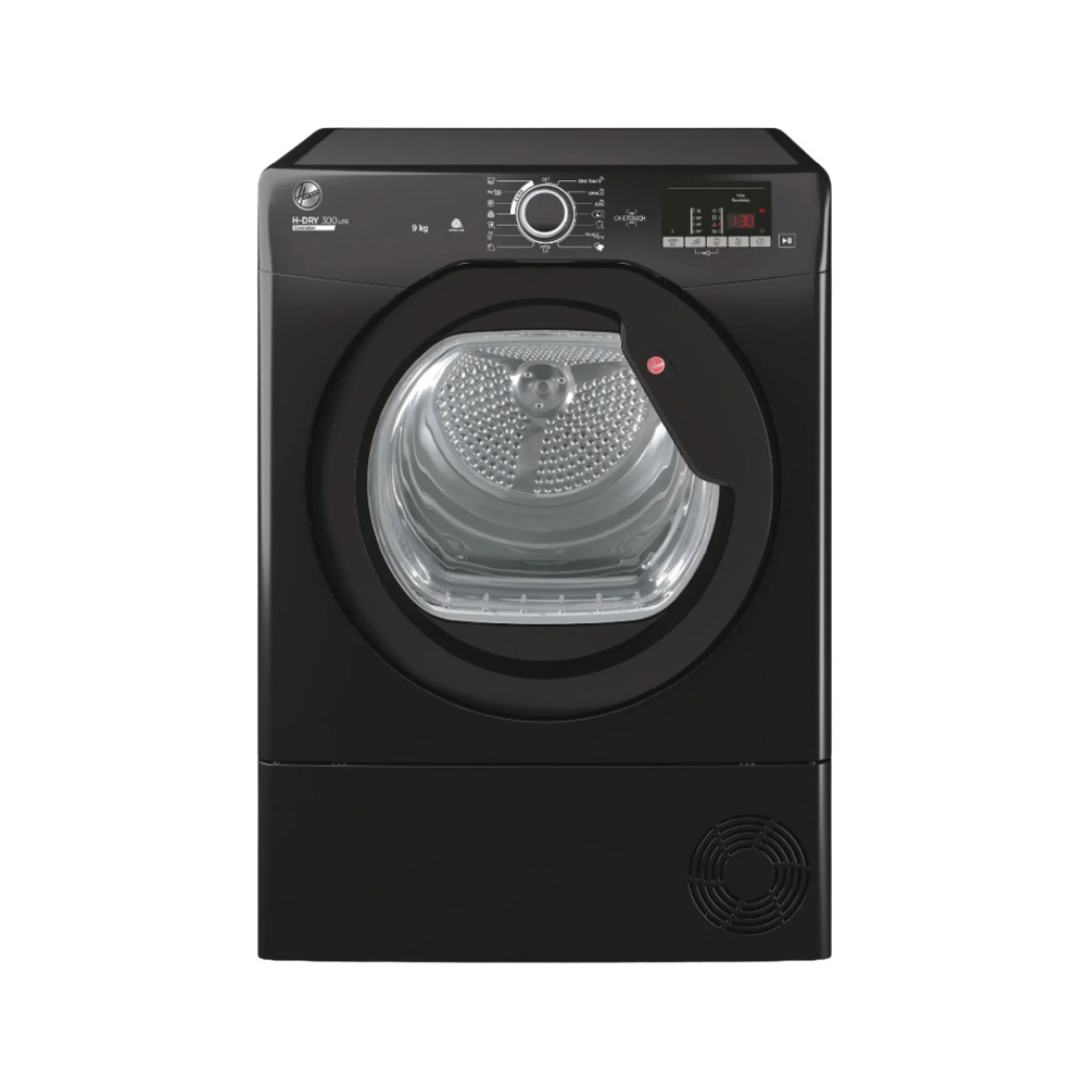  Hoover Dryer 9Kg, Condenser System, 15 Programs, Black. 