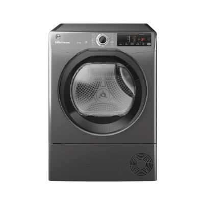 Hoover Dryer 10Kg, Condenser System, 9 Programs, Silver.
