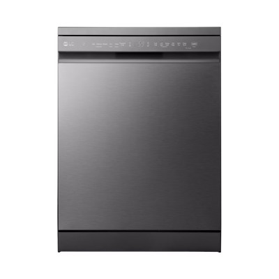 LG Dishwasher 9 Programs, 14 Place Setting, Inverter Direct Drive Save Energy, 3 Racks, Matte Black.