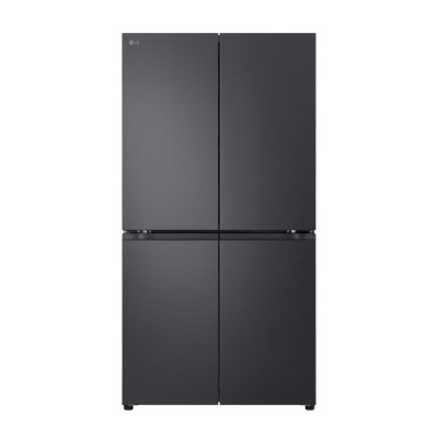 LG Refrigerator 4 Door Capacity 665 Ltr, Inverter Compressor Save Energy, Black Stainless.