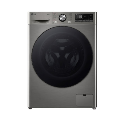 LG Washer Capacity 10 kg, 14 Programs, Inverter Direct Drive AI Motor, Silver