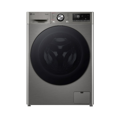 LG Washer Capacity 9 kg, 14 Programs, Inverter Direct Drive AI Motor, Silver