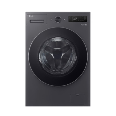 LG Washer Capacity 14 kg, 11 Programs, Inverter Direct Drive AI Motor, Dark Grey.