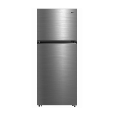 Midea Refrigerator Capacity 411Ltr, Silver.