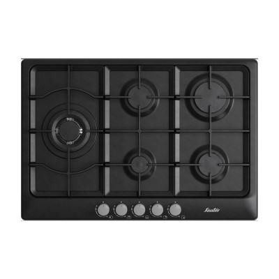 Sauter Built-In Gas Hob 75 Cm, 5 Burners, Black.