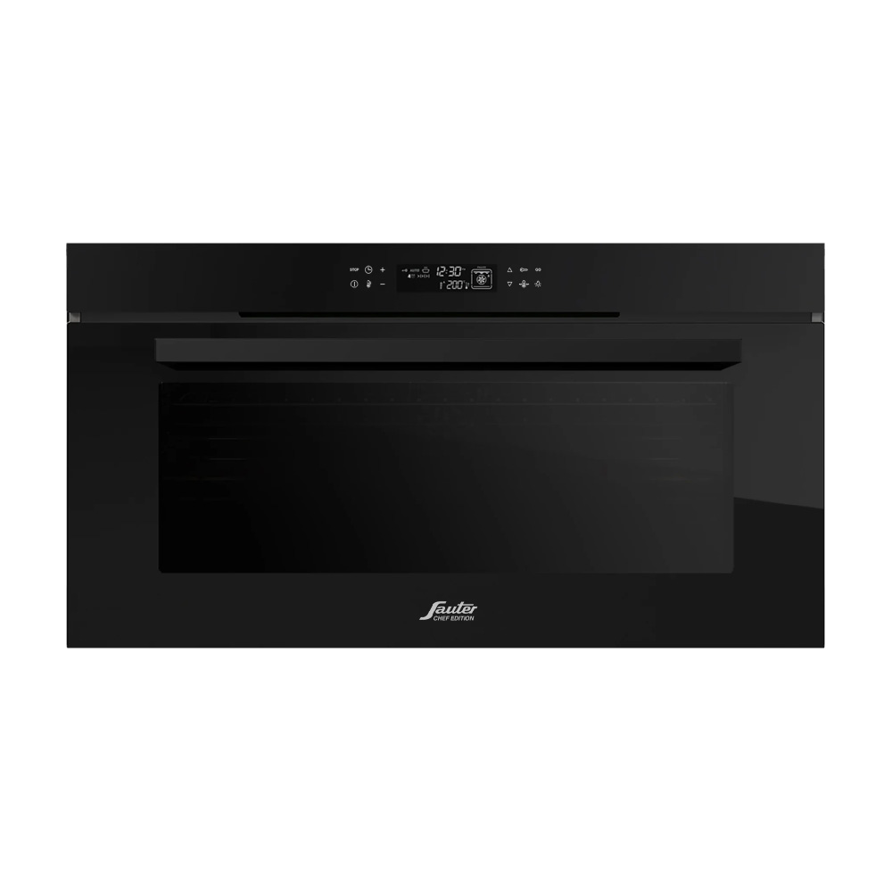  Sauter Built-In Electric Oven, 90 Cm, 95 Liter Capacity, 11 Programs, Black. 