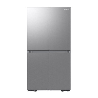 Samsung Refrigerator 4 Door 649 Ltr, Inverter Compressor Save Energy, Silver.