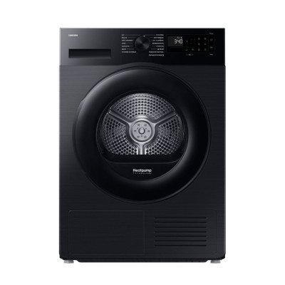 Samsung Dryer 9Kg, Heat Pump System Save Energy, 14 Programs, Black.