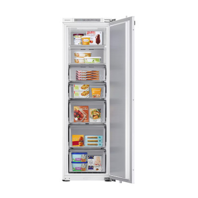 Samsung Freezer Built-In 7 Drawer Capacity 220 Ltr, No Frost, White Color.
