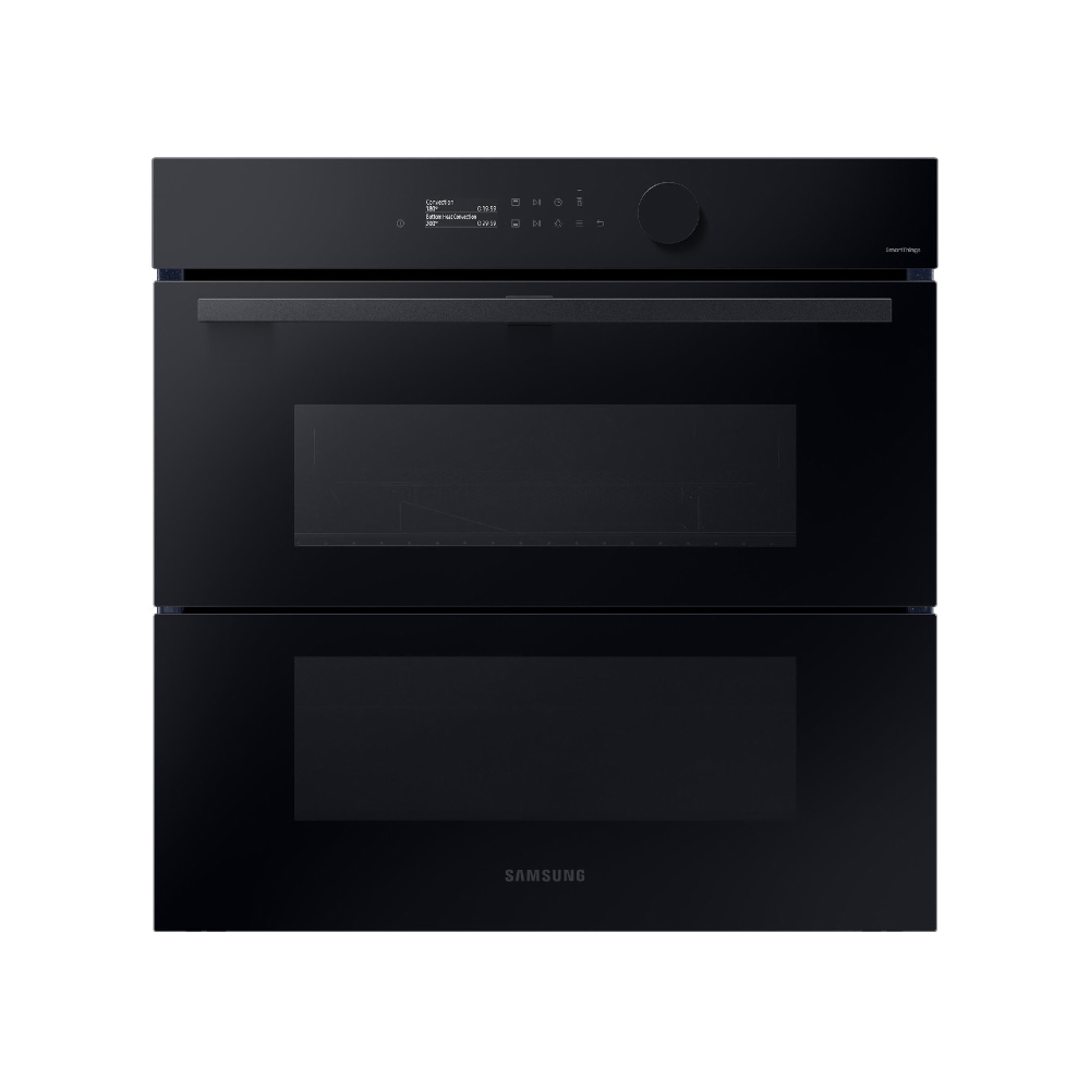 سامسونج فرن بلت إن Dual Cook سعة 76 لتر، أسود