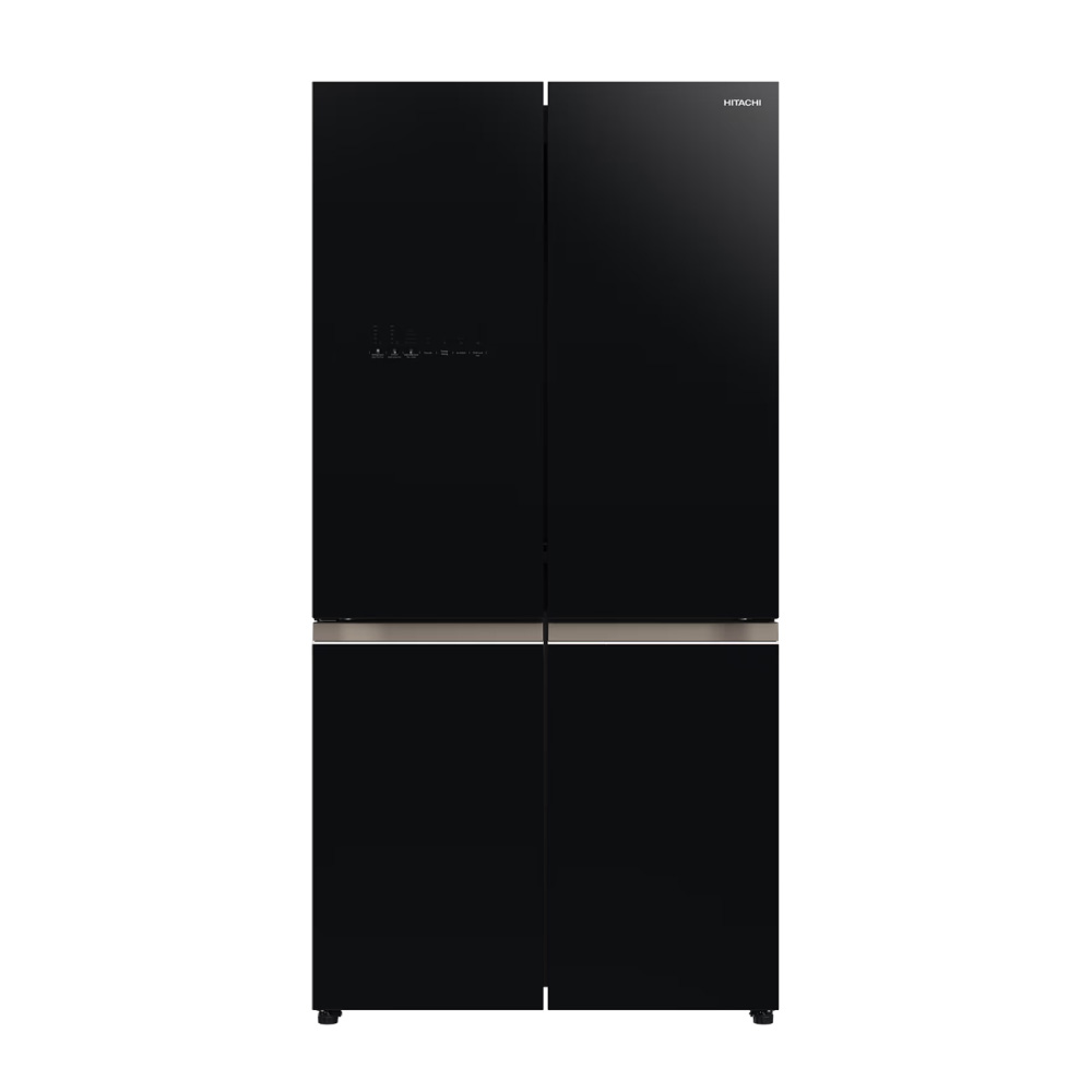  Hitachi Refrigerator 4 Door Capacity 569 Ltr, Inverter Compressor Save Energy, Black Glass. 