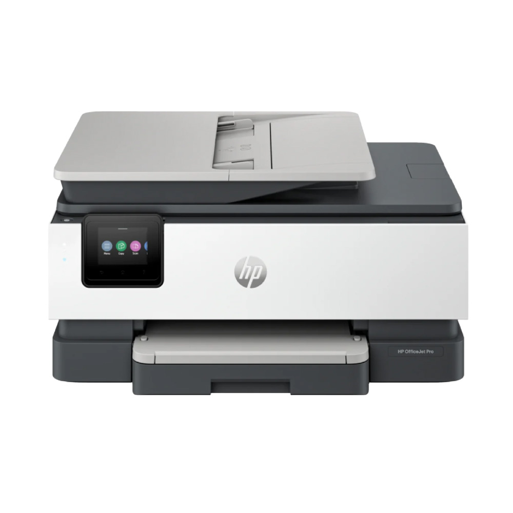 اتش بي طابعة OfficeJet Pro 8133 متعددة الوظائف لاسلكية مع شاشة لمس - رمادي خرساني