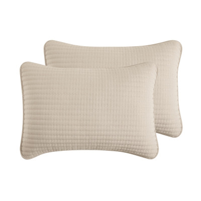 ويل طقم غطاء سرير وشراشف CHIC AURELIA 6 قطع مقاس 240x220 سم لون بيج