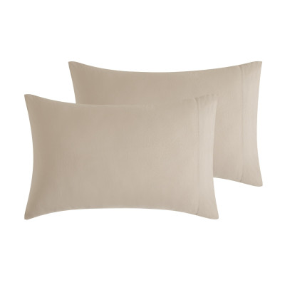 ويل طقم غطاء سرير وشراشف CHIC AURELIA 6 قطع مقاس 240x220 سم لون بيج