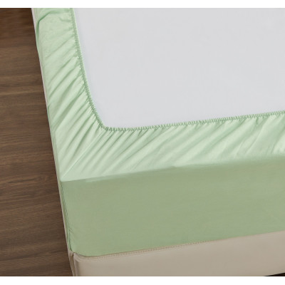 ويل طقم غطاء سرير وشراشف CHIC AURELIA 6 قطع مقاس 240x220 سم لون سيج