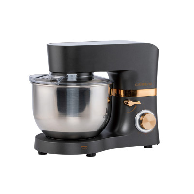 Carrera Stand Mixer 1100W, Capacity Bowl 5.6Ltr, Grey/Rosegold.