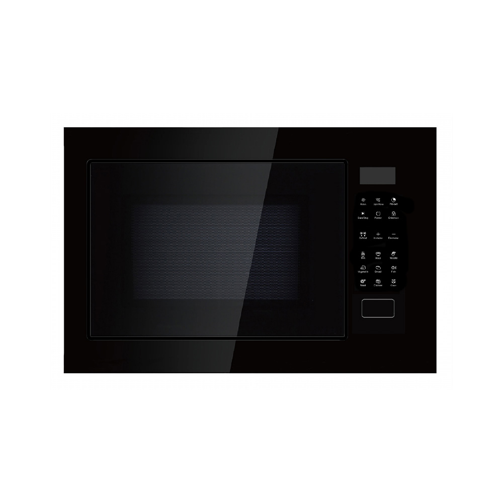  Firegas Hitech Microwave Built In 25 Liter, 1200W, 2 In 1, 8 Programs, Black Color. 