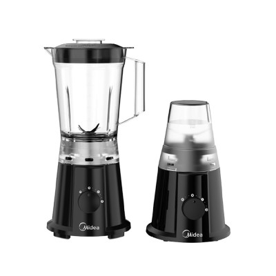 Midea Blender 600W, Capacity 1.5 liter with Grinder, Black Color.
