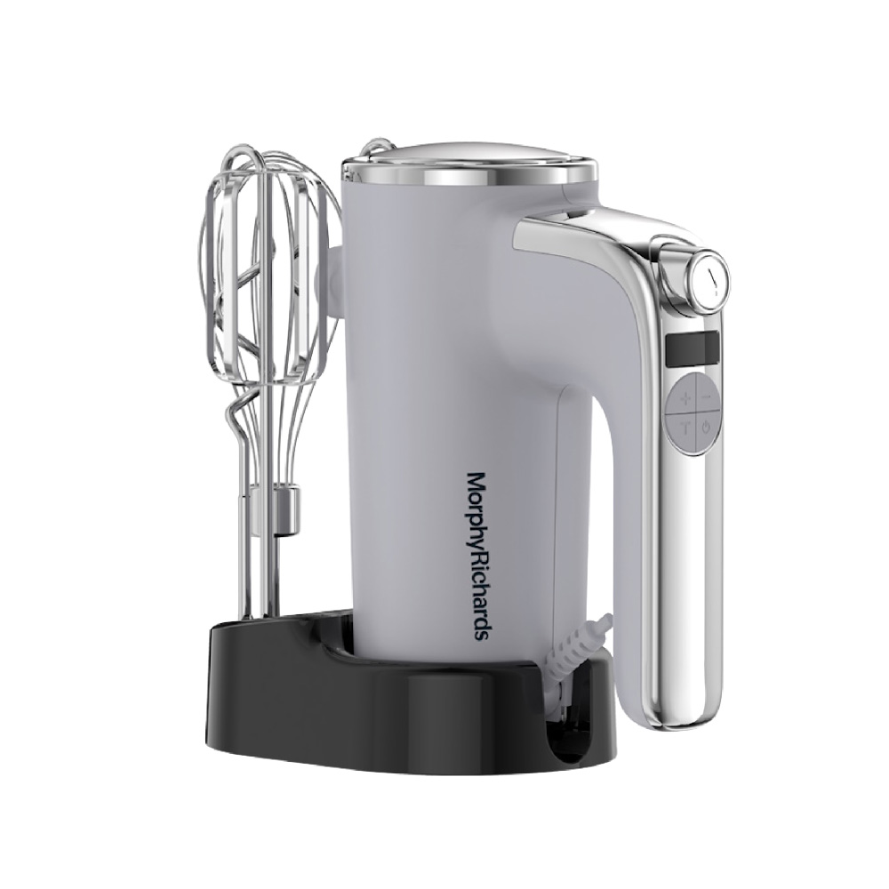  Morphy Richards Hand Mixer 400W White & Silver 