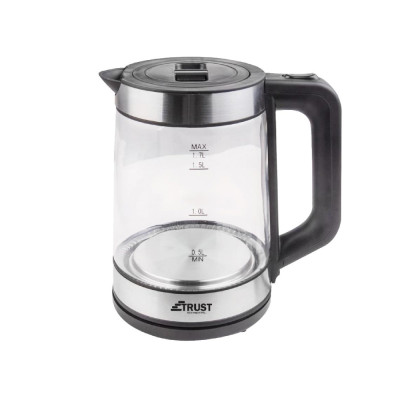 Trust Glass Electric Kettle 1.7L Black