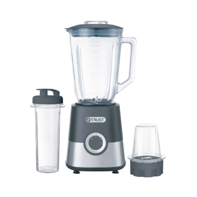 Trust Blender 600W 1.5L Silver & Black