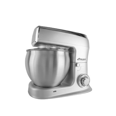 Trust Stand Mixer 2000W, Capacity Bowl 12 Ltr, Silver Color.