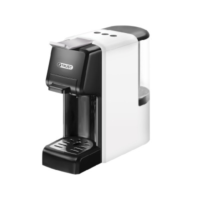 Trust Espresso Coffee Machine 1350W, White / Black.