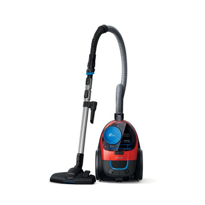 Philips Vacuum Cleaner Canister 1900W, Black & Red