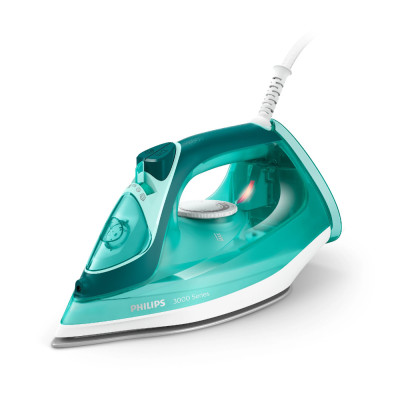 Philips Steam Iron 2400W Steam Burst 180g, Green