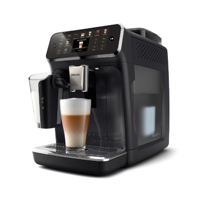 Philips LatteGo 5500 Automatic Coffee Machine, 20 Drinks, Black