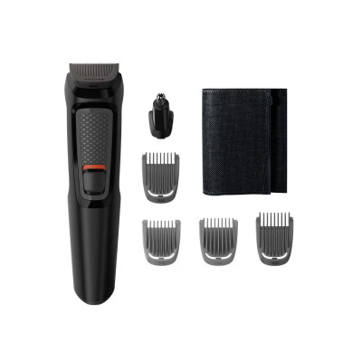 Philips Multigroomer 6 in 1 Tools, Black Color.