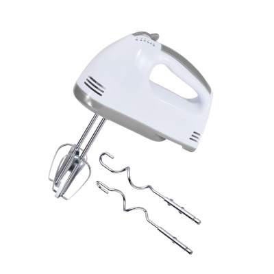 E-plug Hand Mixer 100W, 5 Speed, White Color.
