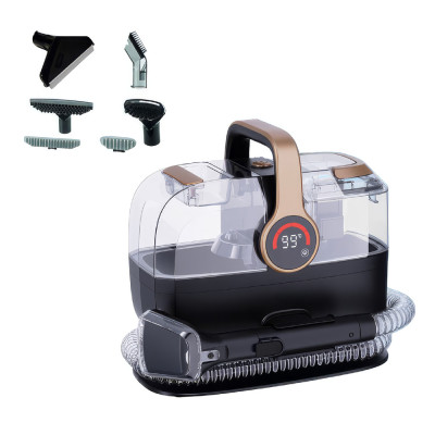 E-plug Spot Cleaner Steam 3 in 1 600W Black & Gold