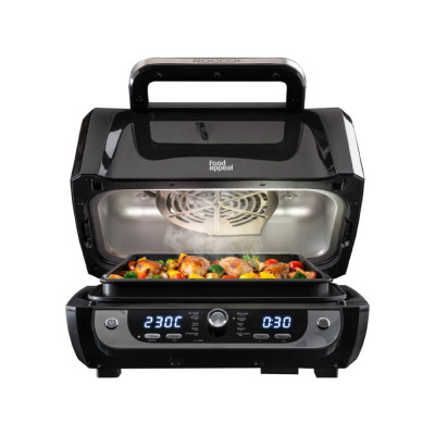 Food Appeal Air Fryer Grill, Cooking Surface 32 Cm, 1700W, Black