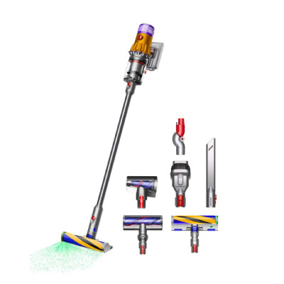 Dyson Cordless Stick Vacuum Cleaner V12 DS Absolute, 150AW, Silver
